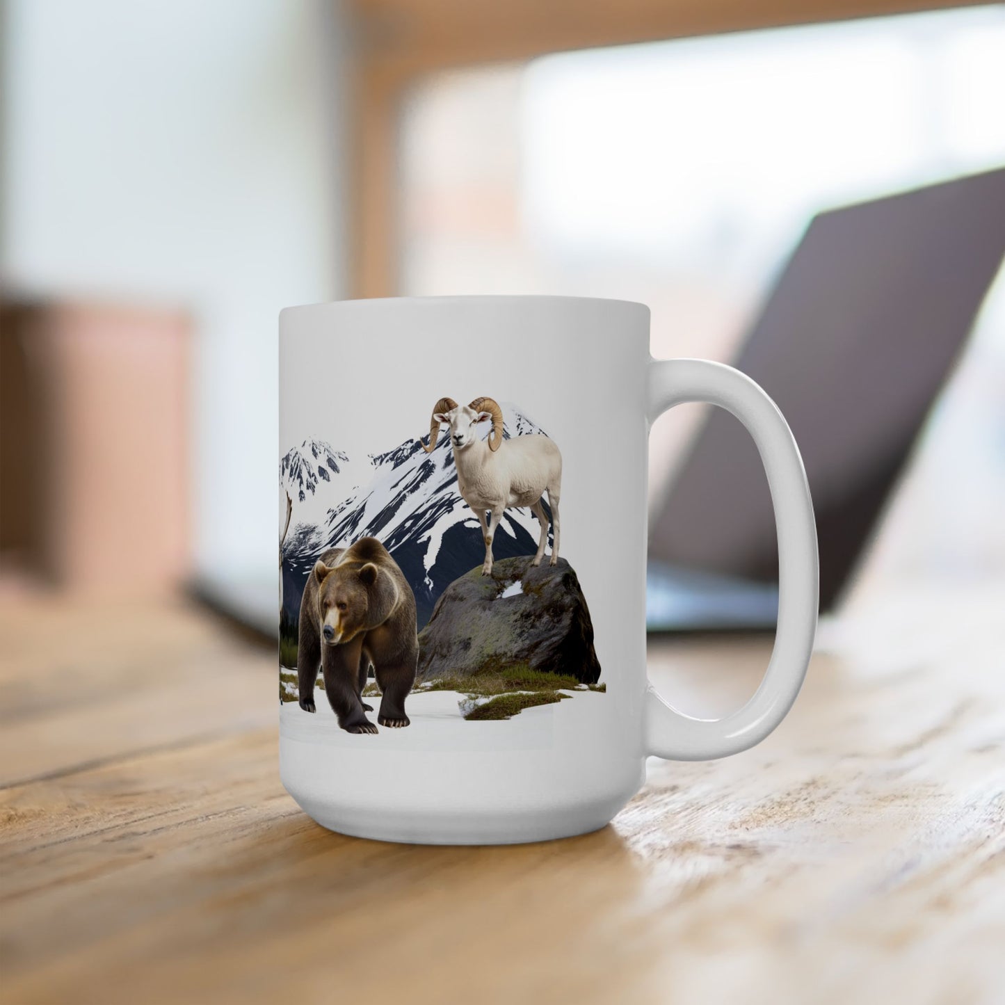 Big 5 Wildlife Adventure Ceramic Mug | Nature Lover Gift (11oz & 15oz)