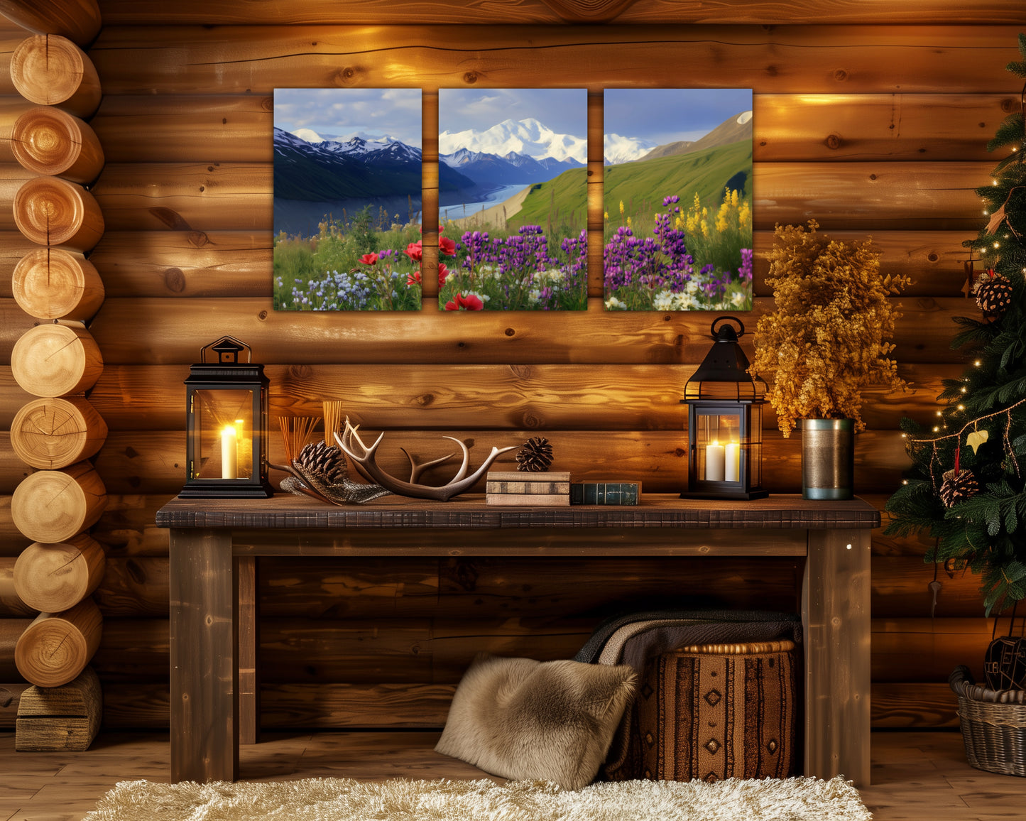 Mt. McKinley Triptych