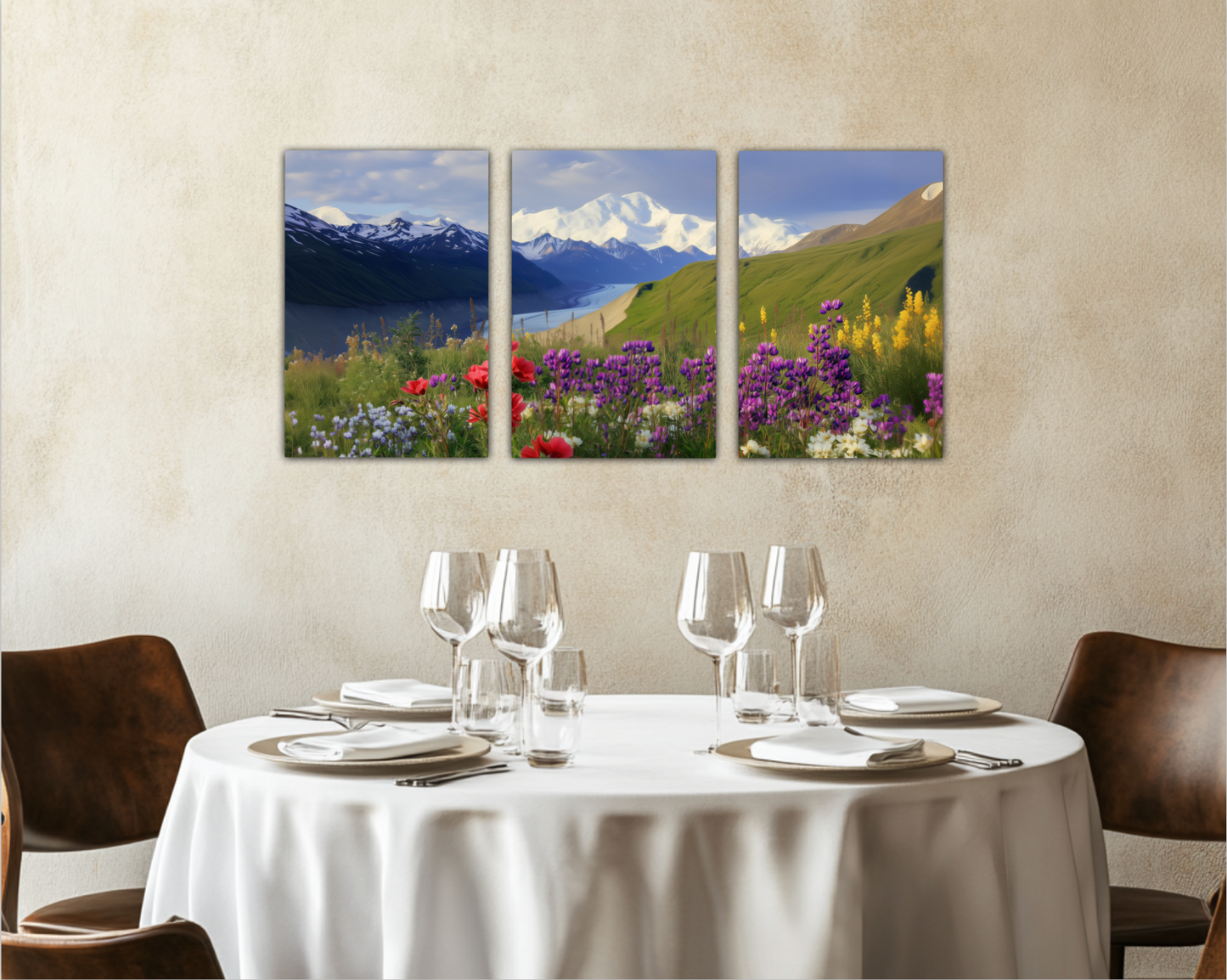 Mt. McKinley Triptych
