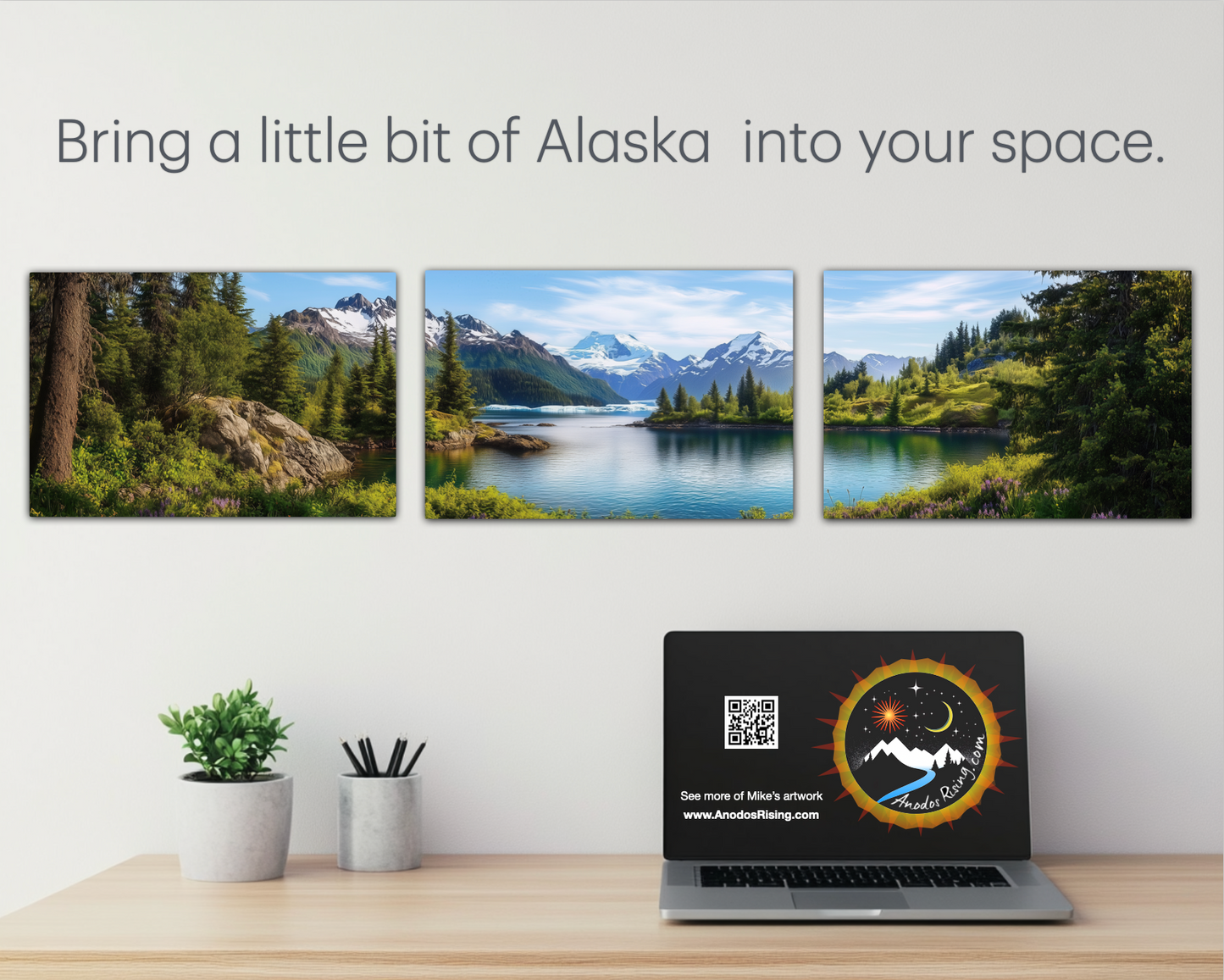 Kenai Fjords Triptych