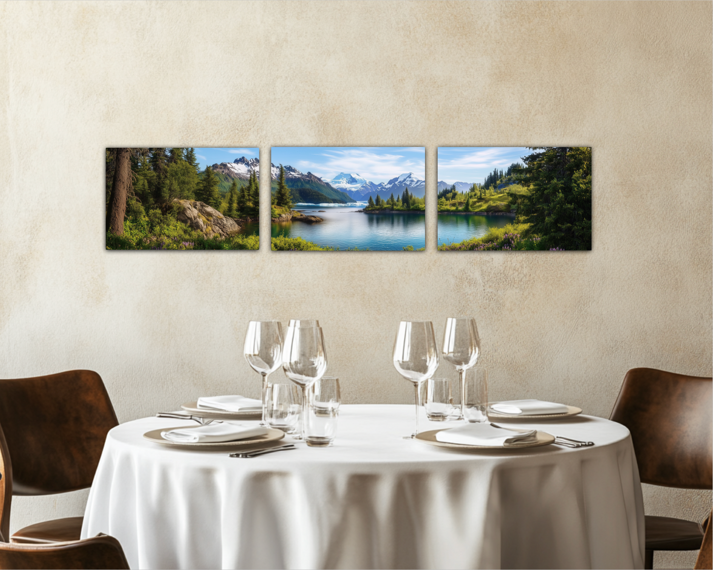 Kenai Fjords Triptych