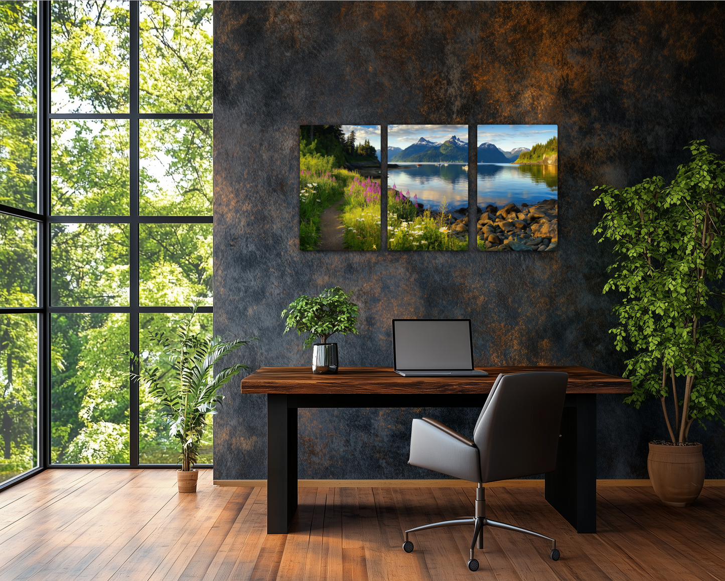 Resurrection Bay Triptych