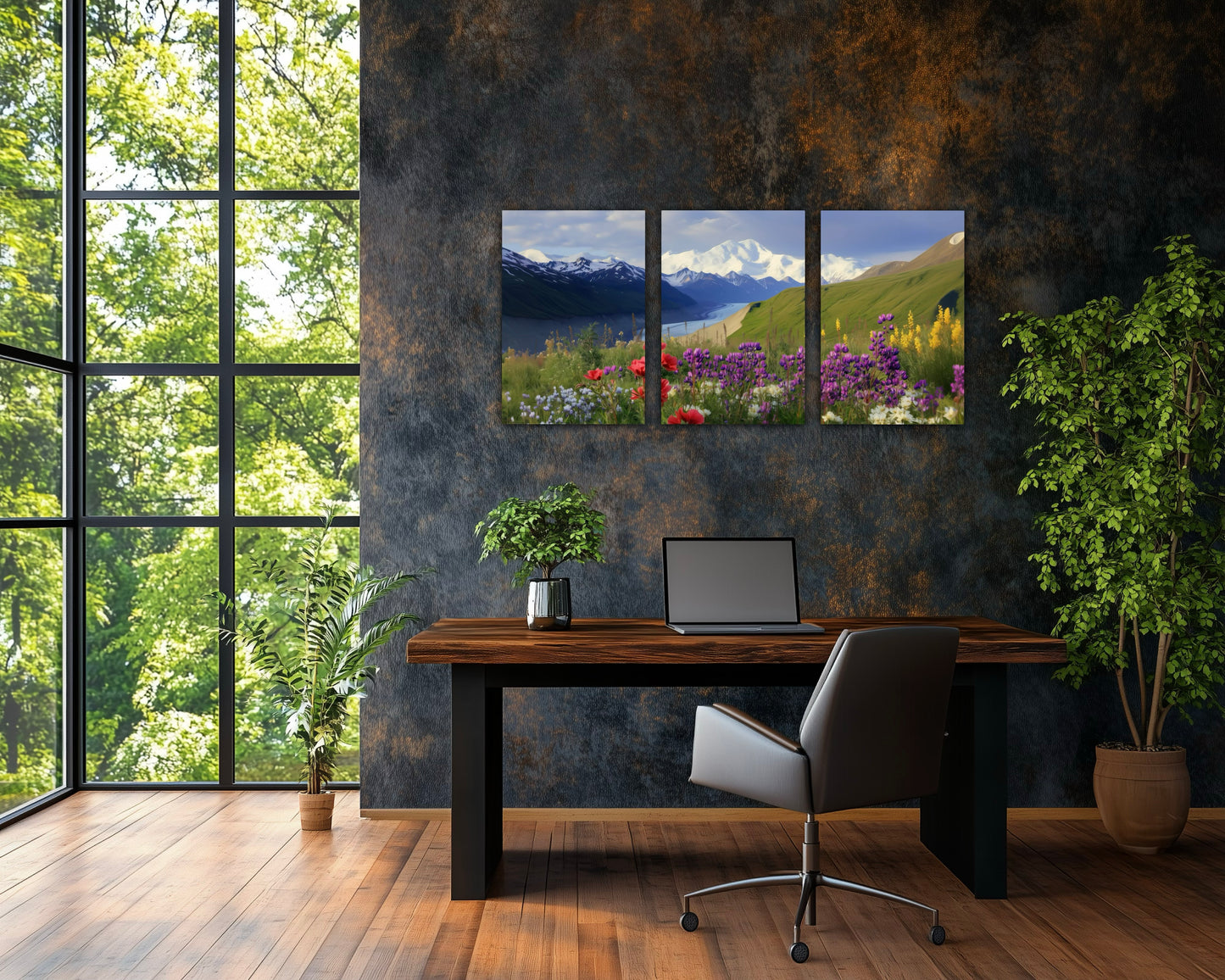 Mt. McKinley Triptych