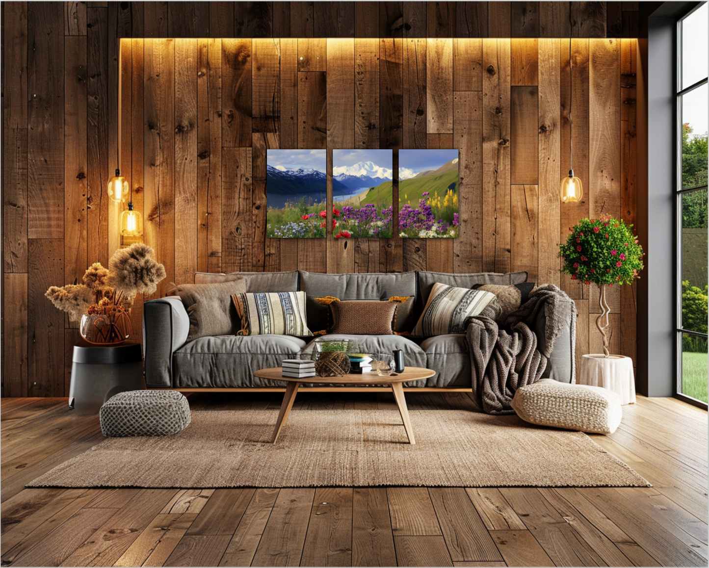 Mt. McKinley Triptych