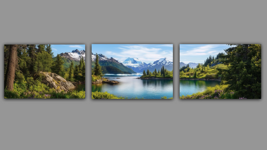 Kenai Fjords Triptych