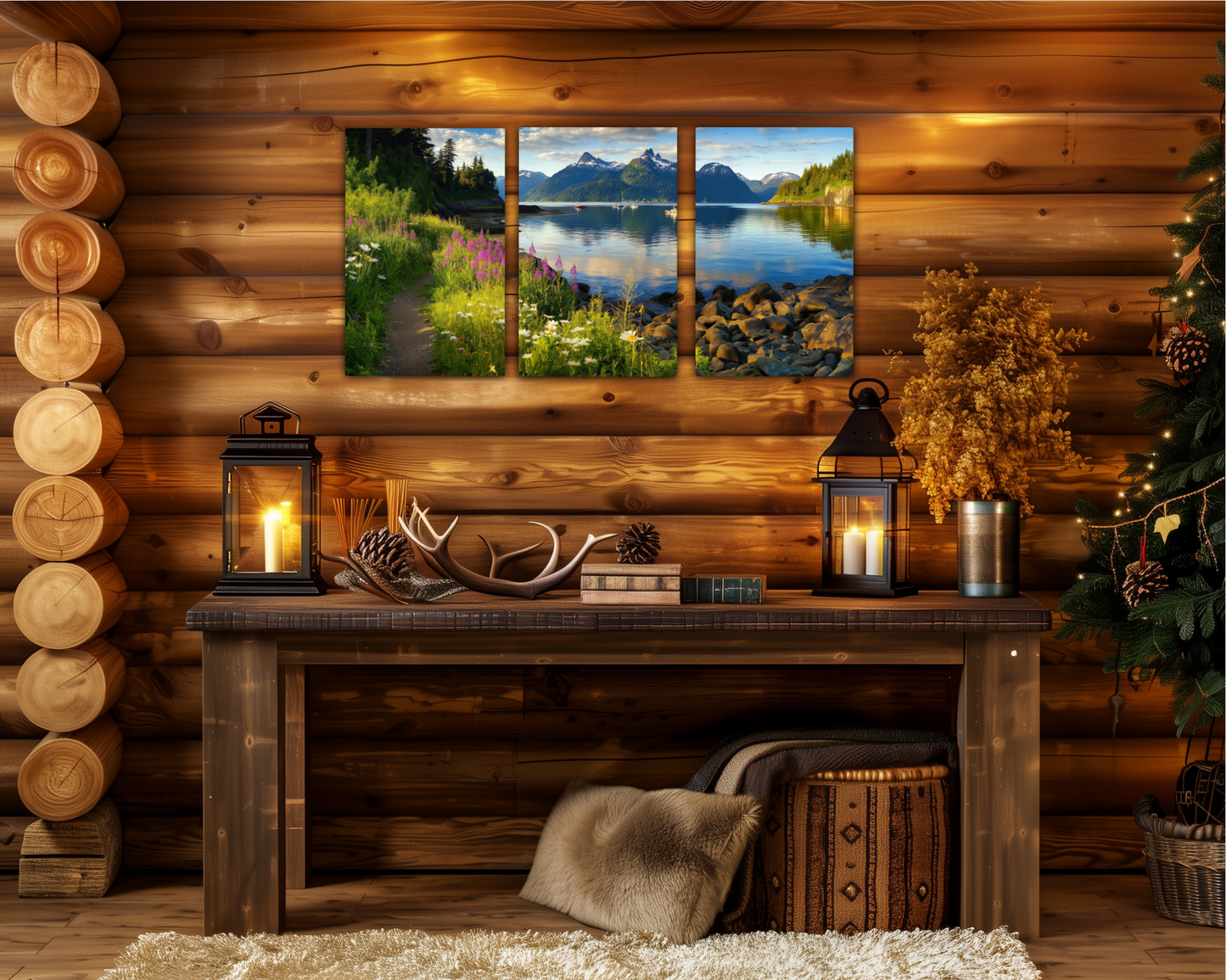 Resurrection Bay Triptych